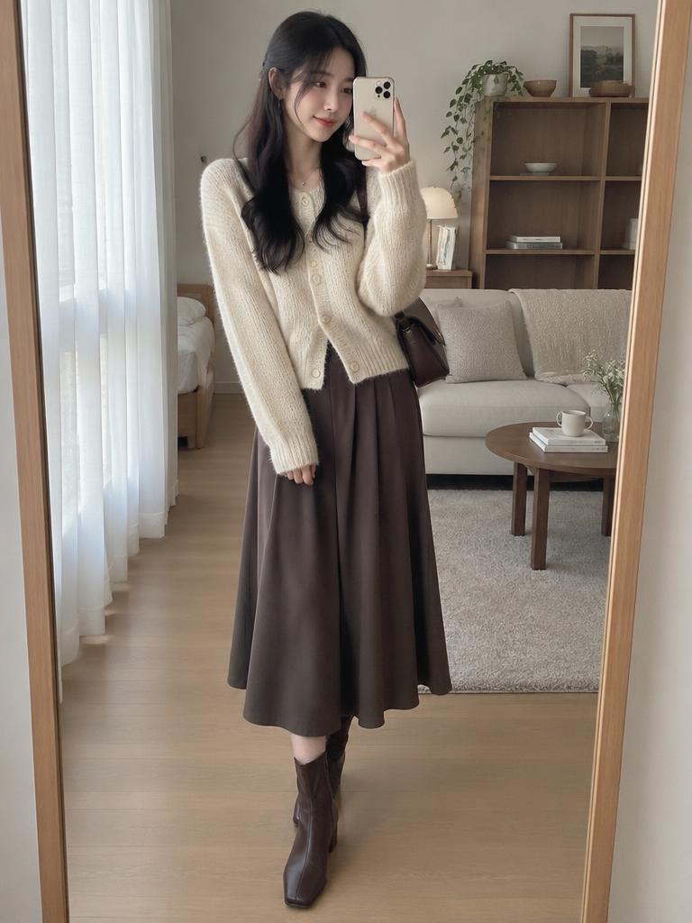 여성복 크리에이터 무드 예시