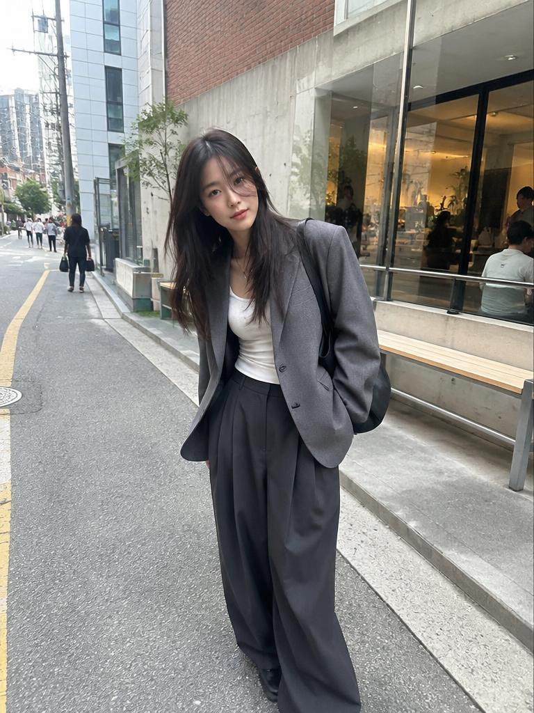 여성복 크리에이터 무드 예시